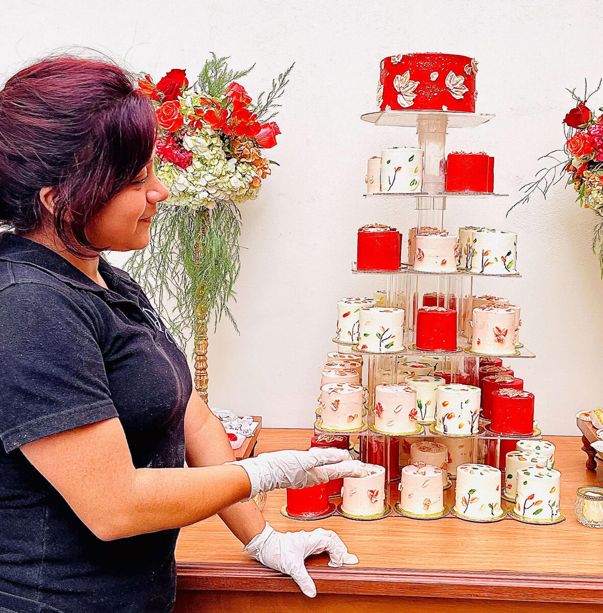 Decoraciones firmes, lisas y perfectas.